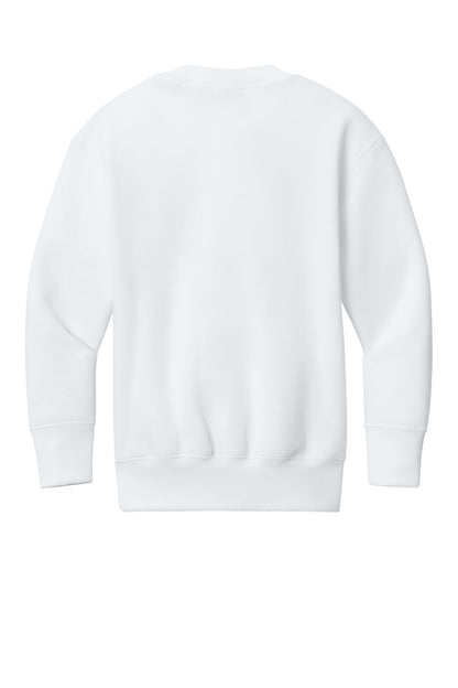 Port & Co Youth Core Fleece Crewneck Pocket Sweatshirt PC78YPKT