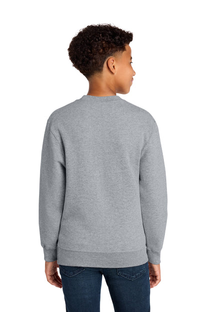Port & Co Youth Core Fleece Crewneck Sweatshirt PC78Y