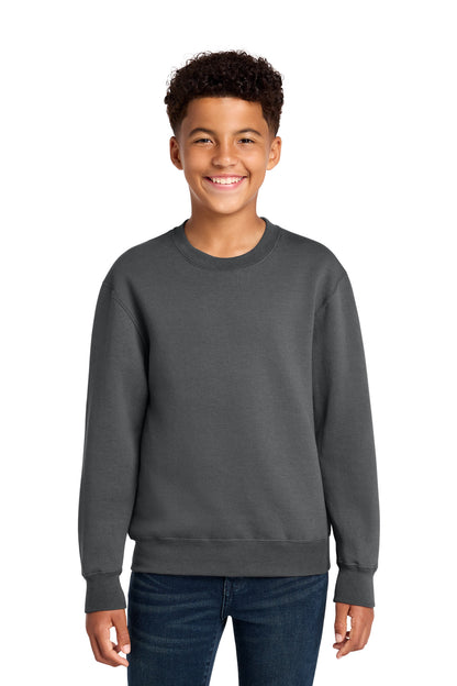 Port & Co Youth Core Fleece Crewneck Sweatshirt PC78Y