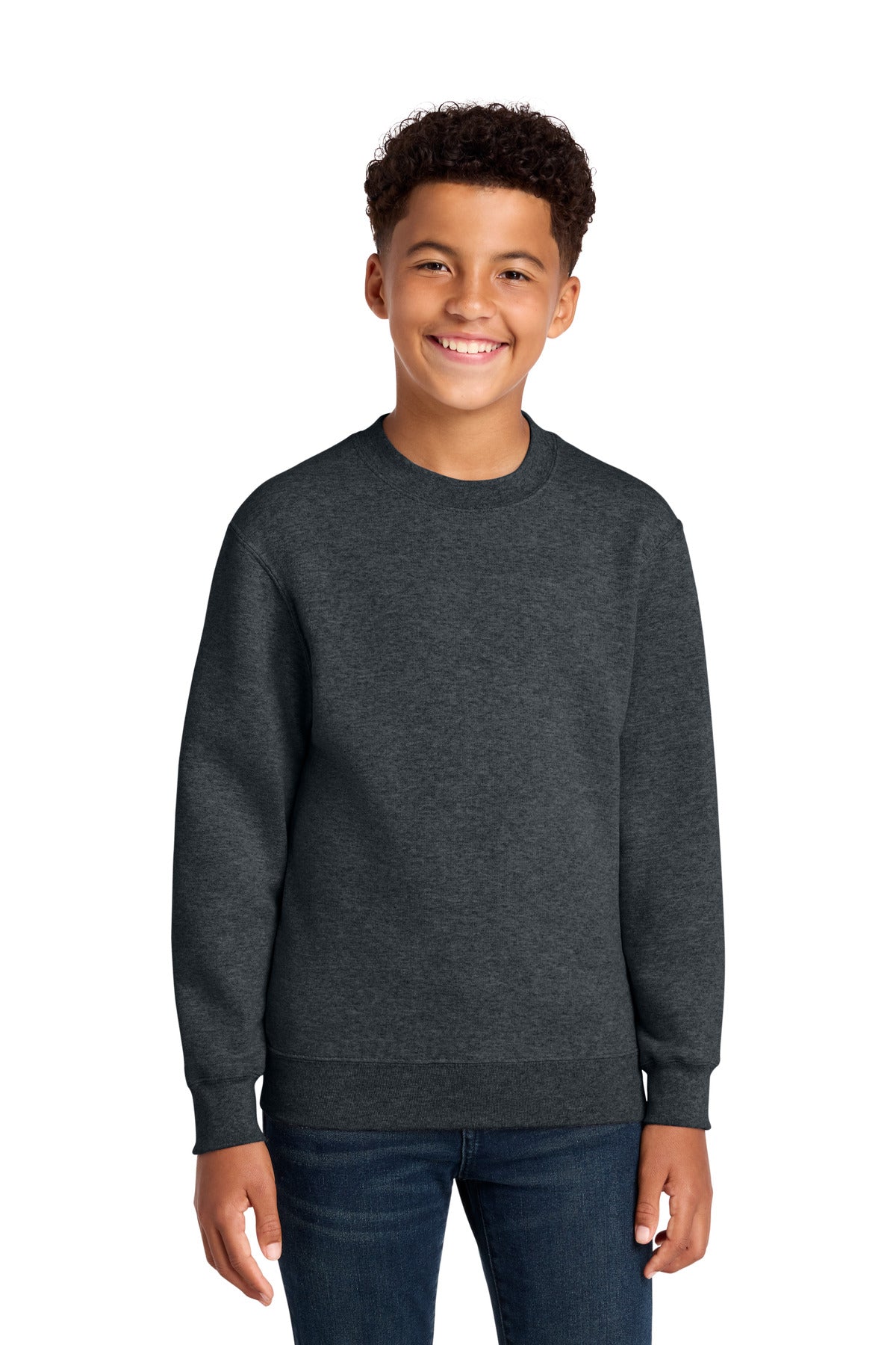 Port & Co Youth Core Fleece Crewneck Sweatshirt PC78Y