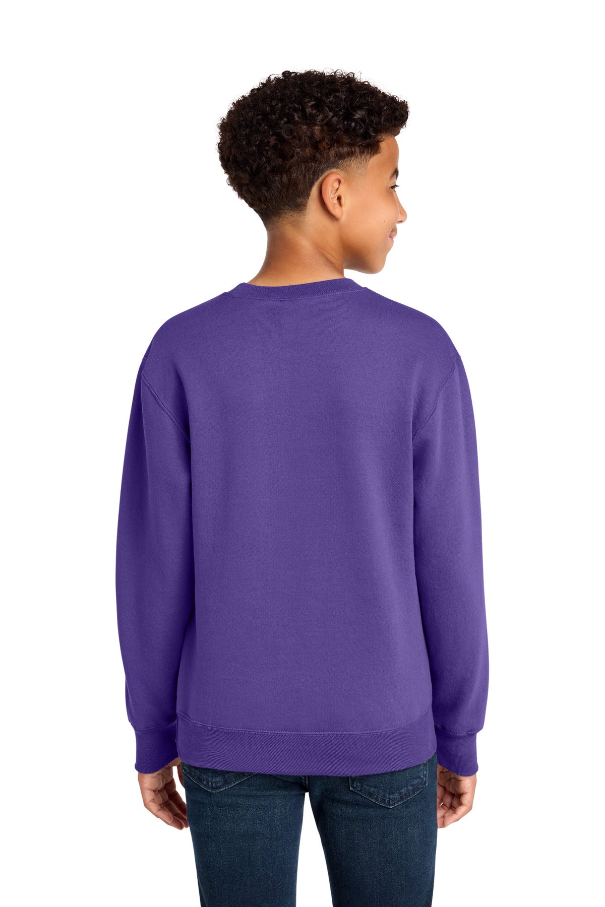 Port & Co Youth Core Fleece Crewneck Sweatshirt PC78Y