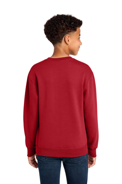 Port & Co Youth Core Fleece Crewneck Sweatshirt PC78Y