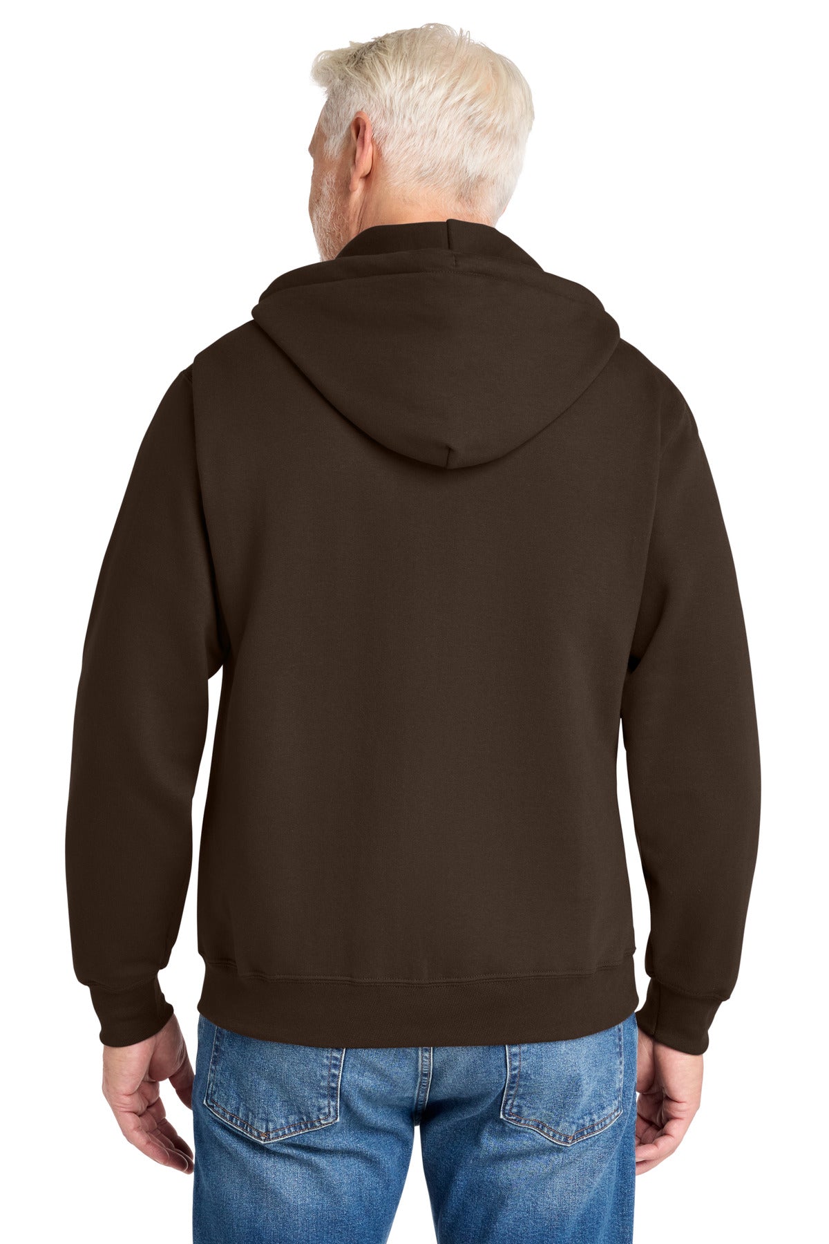 Port & Co Core Fleece Full-Zip Hooded Sweatshirt. PC78ZH