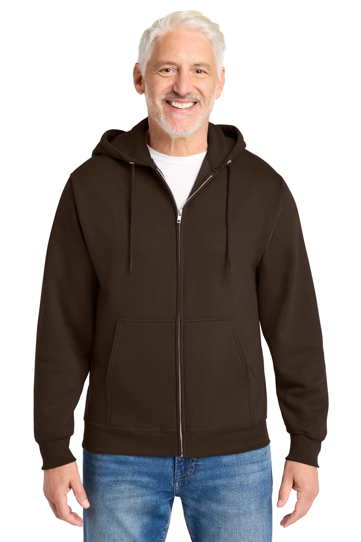 Port & Co Core Fleece Full-Zip Hooded Sweatshirt. PC78ZH