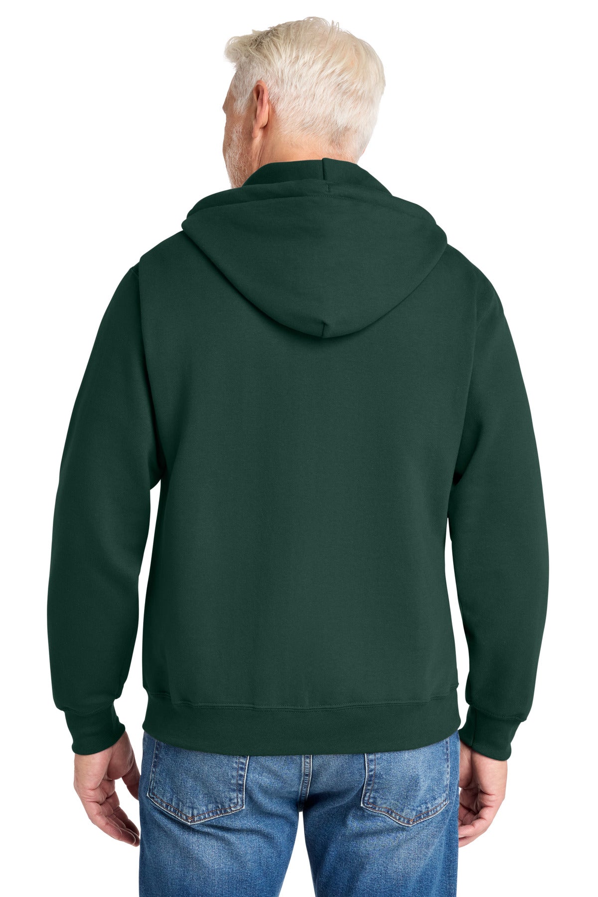 Port & Co Core Fleece Full-Zip Hooded Sweatshirt. PC78ZH