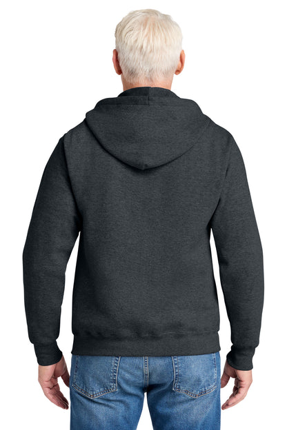 Port & Co Core Fleece Full-Zip Hooded Sweatshirt. PC78ZH