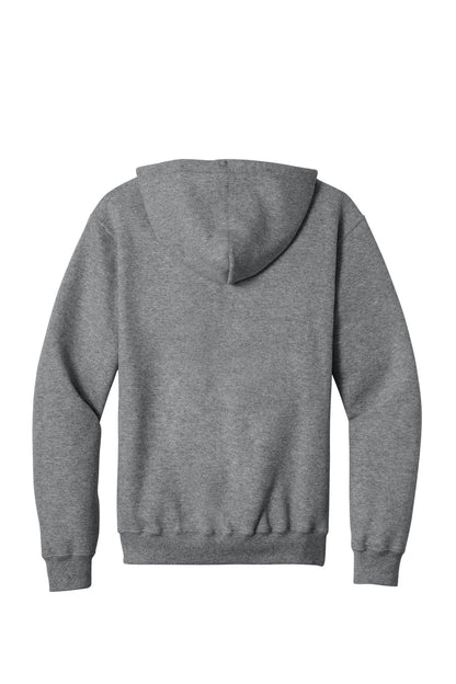 Port & Co Core Fleece Full-Zip Hooded Sweatshirt. PC78ZH