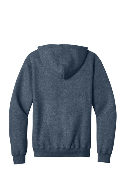 Port & Co Core Fleece Full-Zip Hooded Sweatshirt. PC78ZH