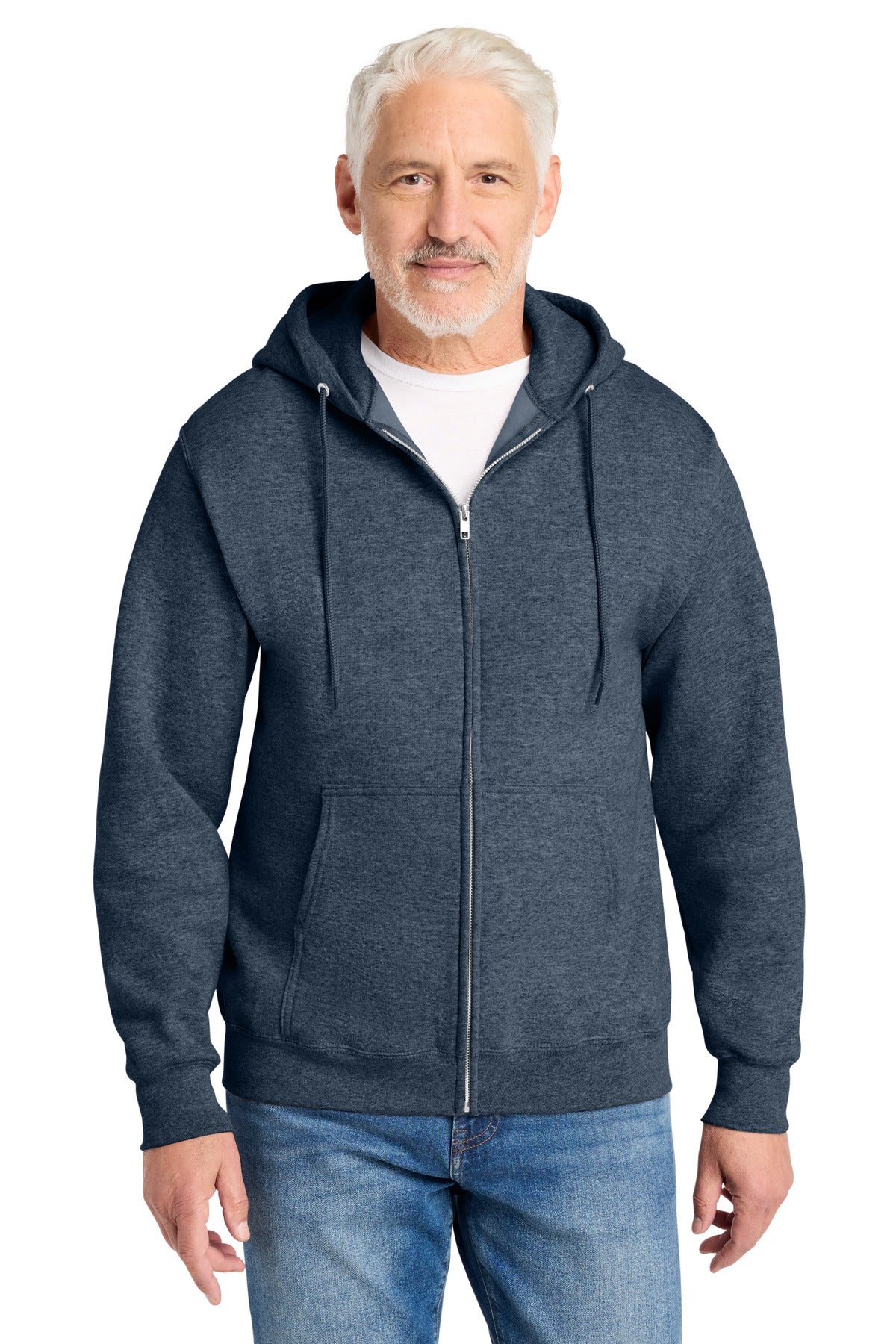 Port & Co Core Fleece Full-Zip Hooded Sweatshirt. PC78ZH