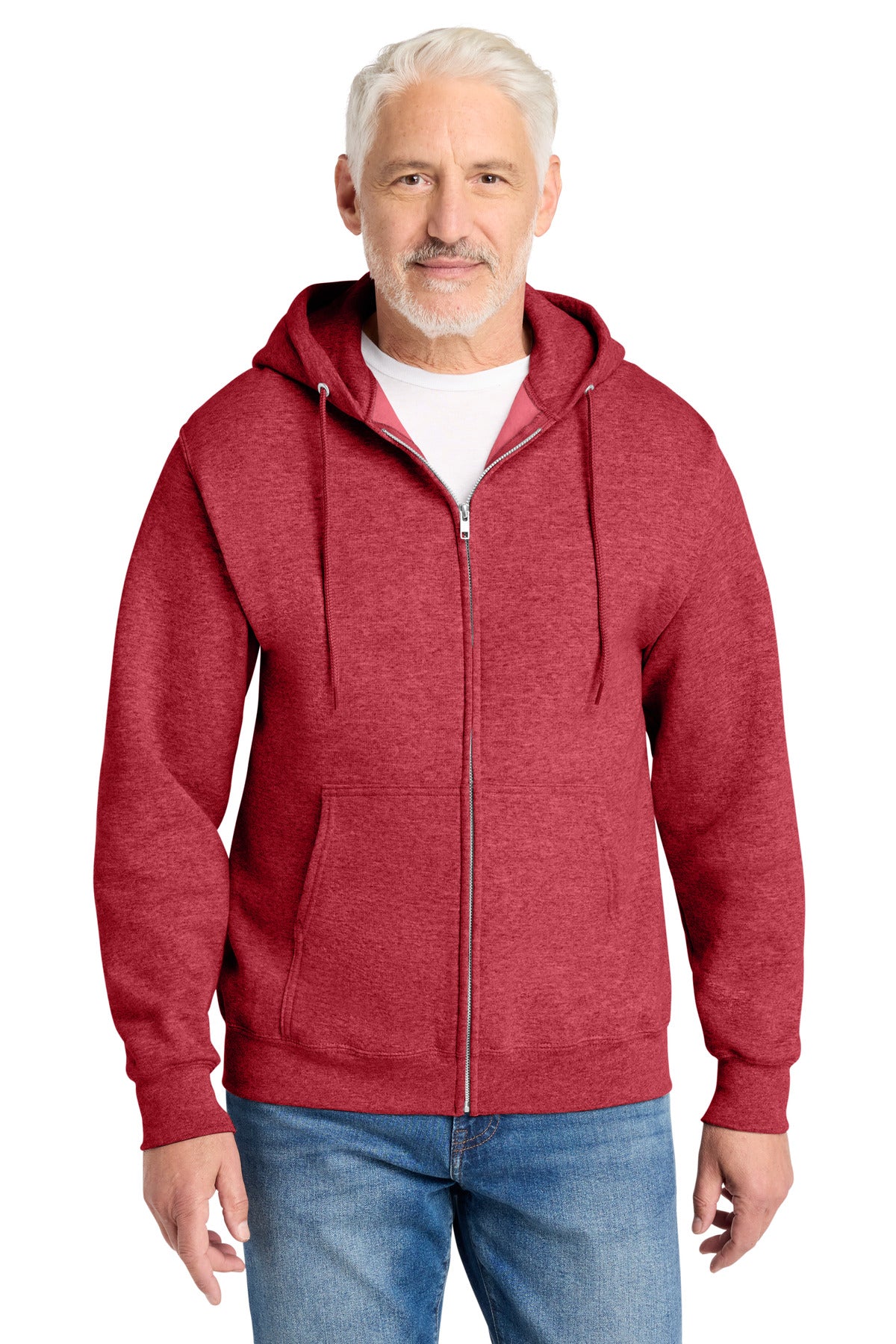Port & Co Core Fleece Full-Zip Hooded Sweatshirt. PC78ZH
