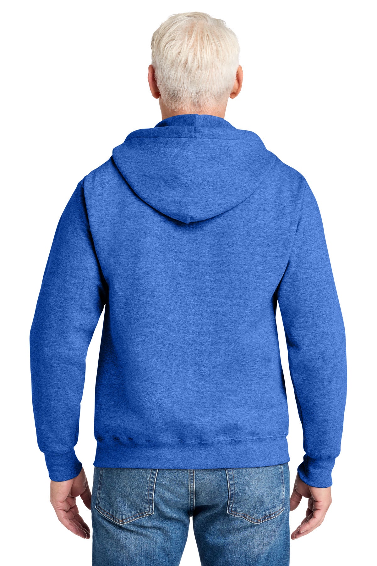 Port & Co Core Fleece Full-Zip Hooded Sweatshirt. PC78ZH
