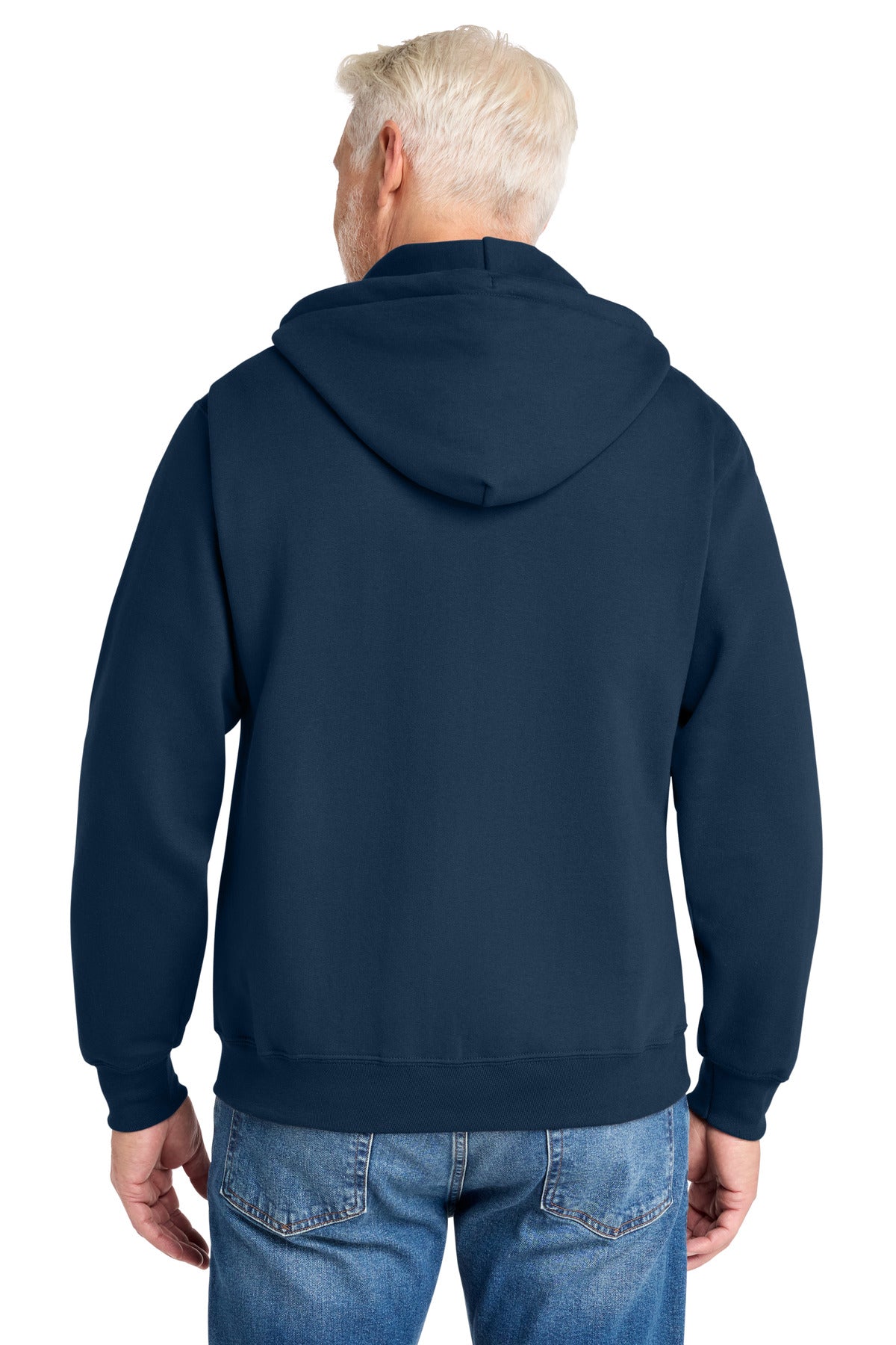 Port & Co Core Fleece Full-Zip Hooded Sweatshirt. PC78ZH