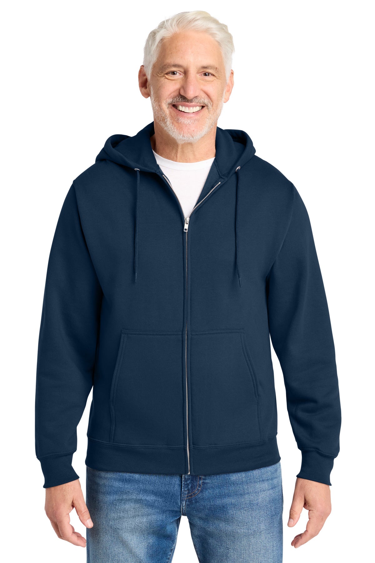 Port & Co Core Fleece Full-Zip Hooded Sweatshirt. PC78ZH