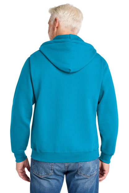 Port & Co Core Fleece Full-Zip Hooded Sweatshirt. PC78ZH