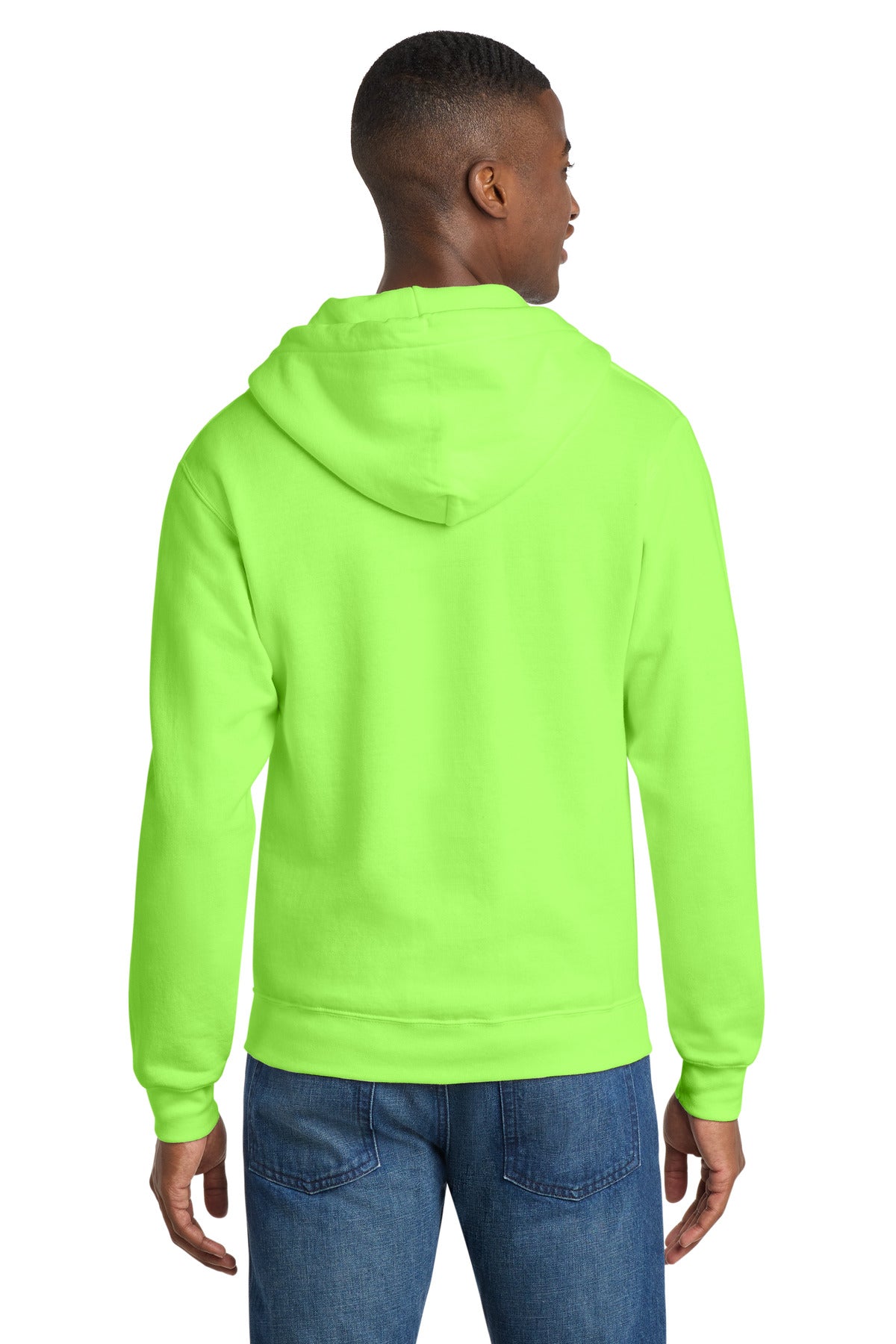 Port & Co Core Fleece Full-Zip Hooded Sweatshirt. PC78ZH