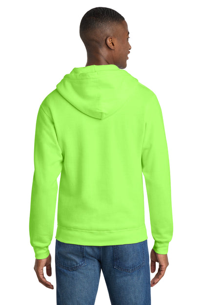 Port & Co Core Fleece Full-Zip Hooded Sweatshirt. PC78ZH