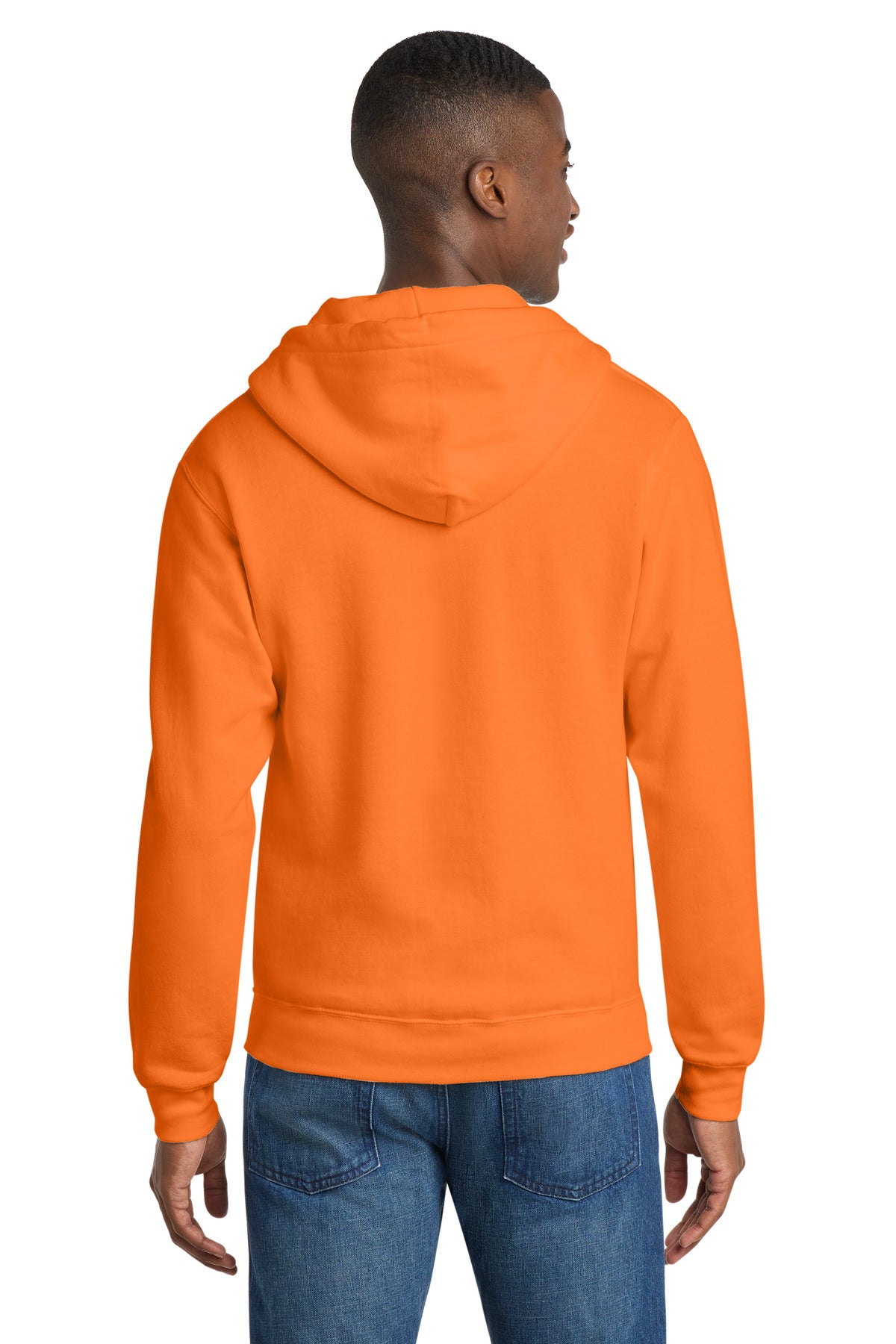 Port & Co Core Fleece Full-Zip Hooded Sweatshirt. PC78ZH