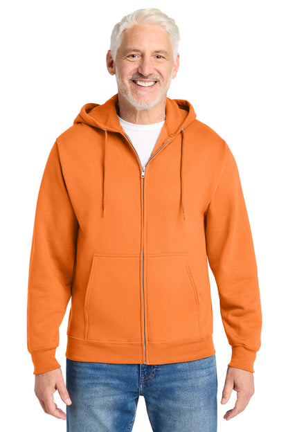 Port & Co Core Fleece Full-Zip Hooded Sweatshirt. PC78ZH
