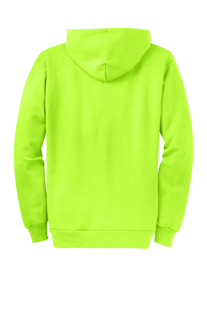 Port & Co Core Fleece Full-Zip Hooded Sweatshirt. PC78ZH