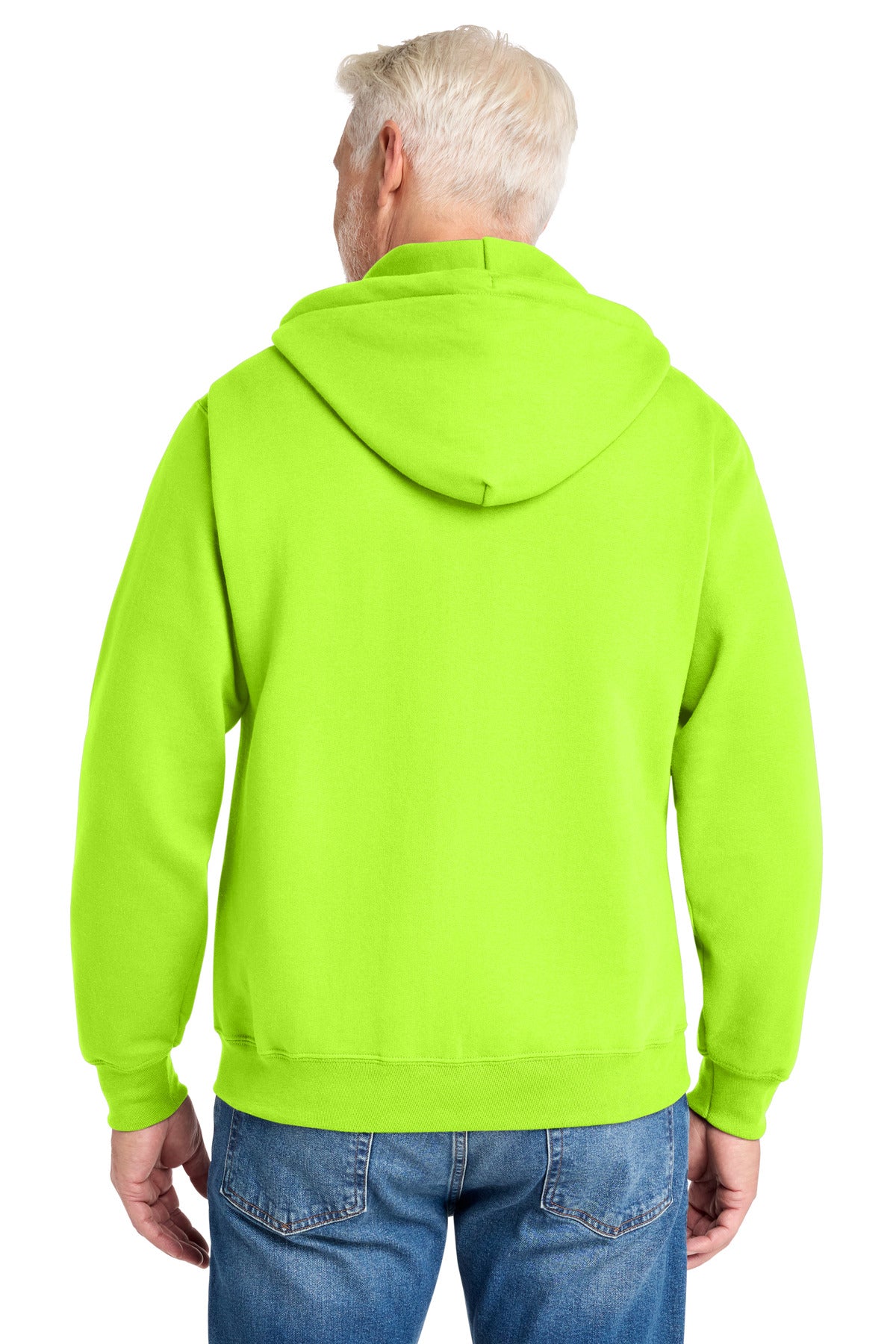 Port & Co Core Fleece Full-Zip Hooded Sweatshirt. PC78ZH