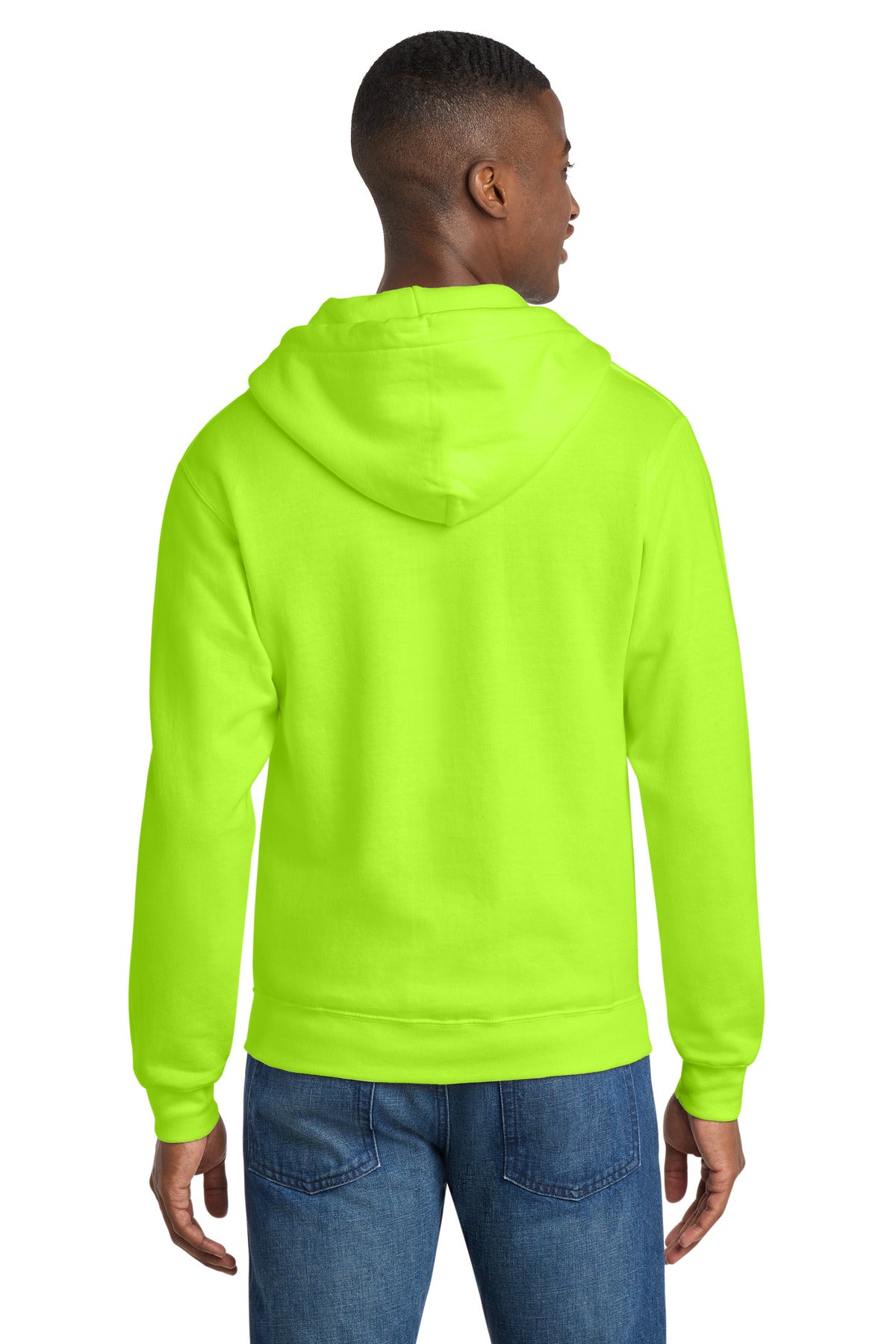 Port & Co Core Fleece Full-Zip Hooded Sweatshirt. PC78ZH