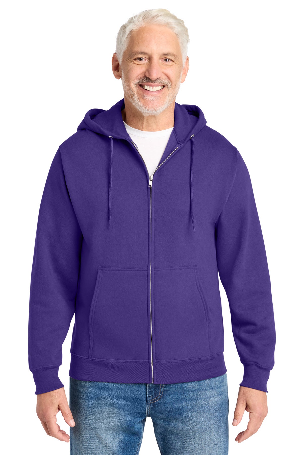 Port & Co Core Fleece Full-Zip Hooded Sweatshirt. PC78ZH