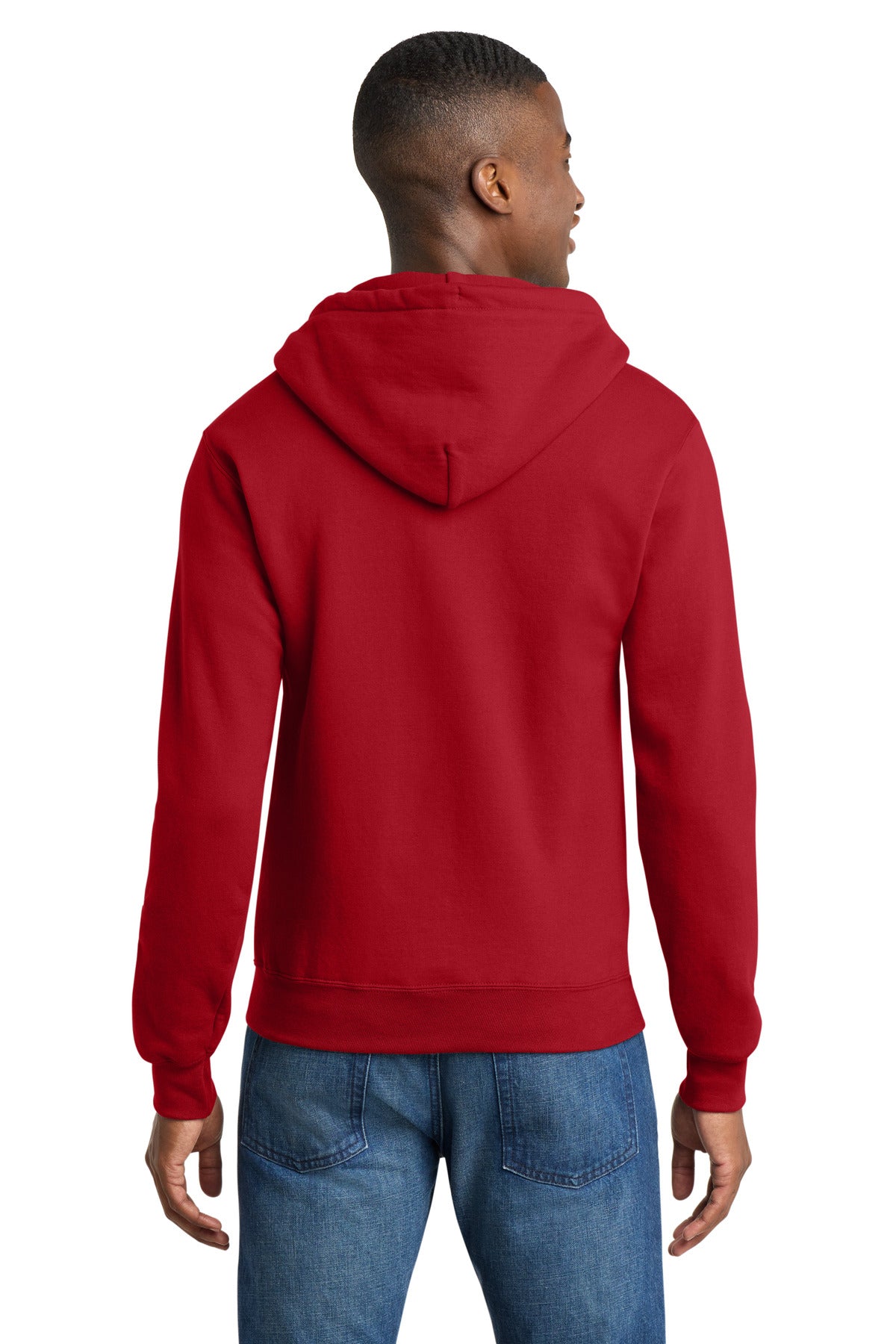 Port & Co Core Fleece Full-Zip Hooded Sweatshirt. PC78ZH