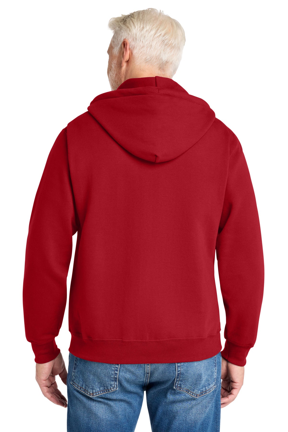 Port & Co Core Fleece Full-Zip Hooded Sweatshirt. PC78ZH
