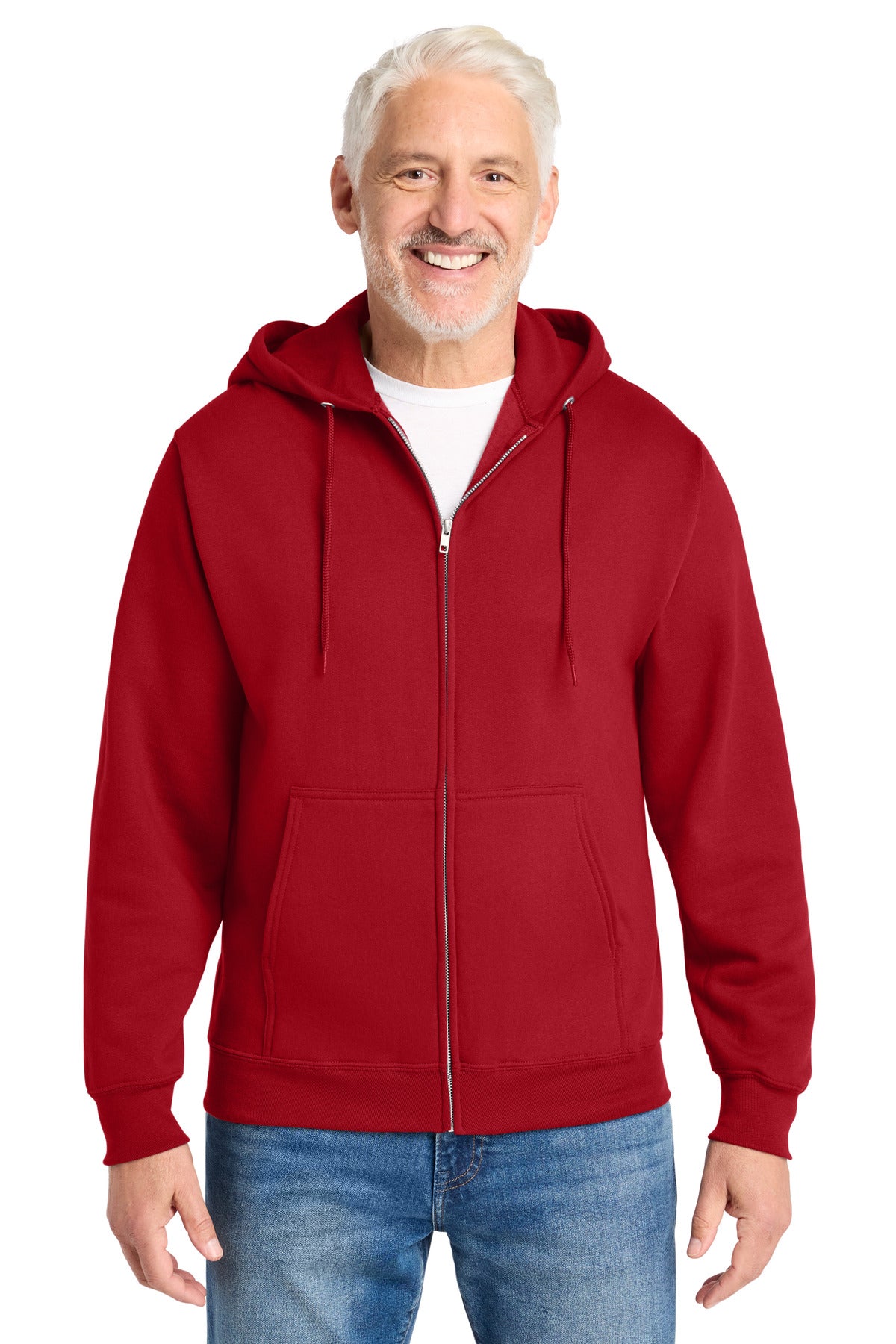 Port & Co Core Fleece Full-Zip Hooded Sweatshirt. PC78ZH