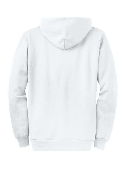 Port & Co Core Fleece Full-Zip Hooded Sweatshirt. PC78ZH