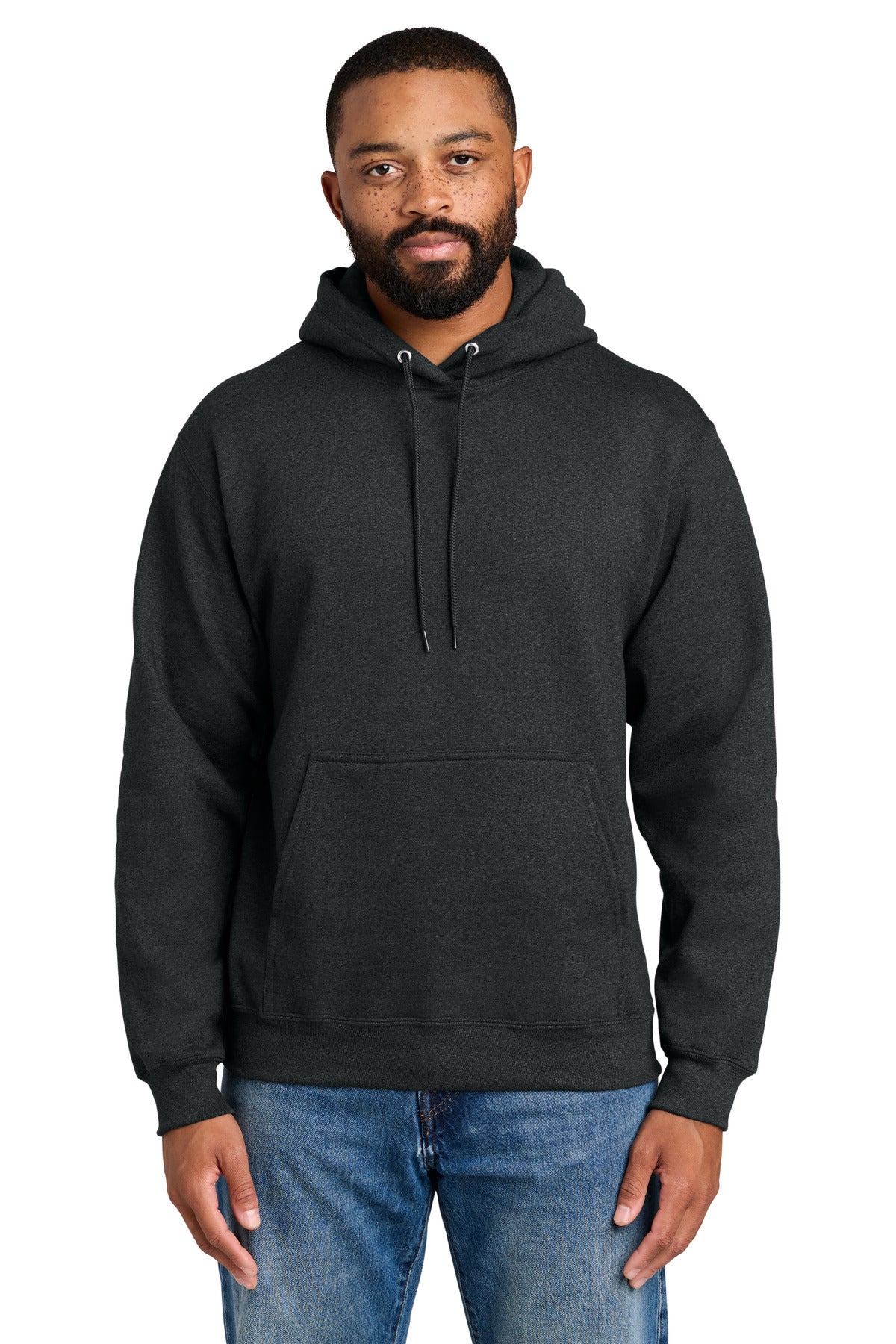 Port & Co Essential Fleece Pullover Hooded Sweatshirt.  PC90H