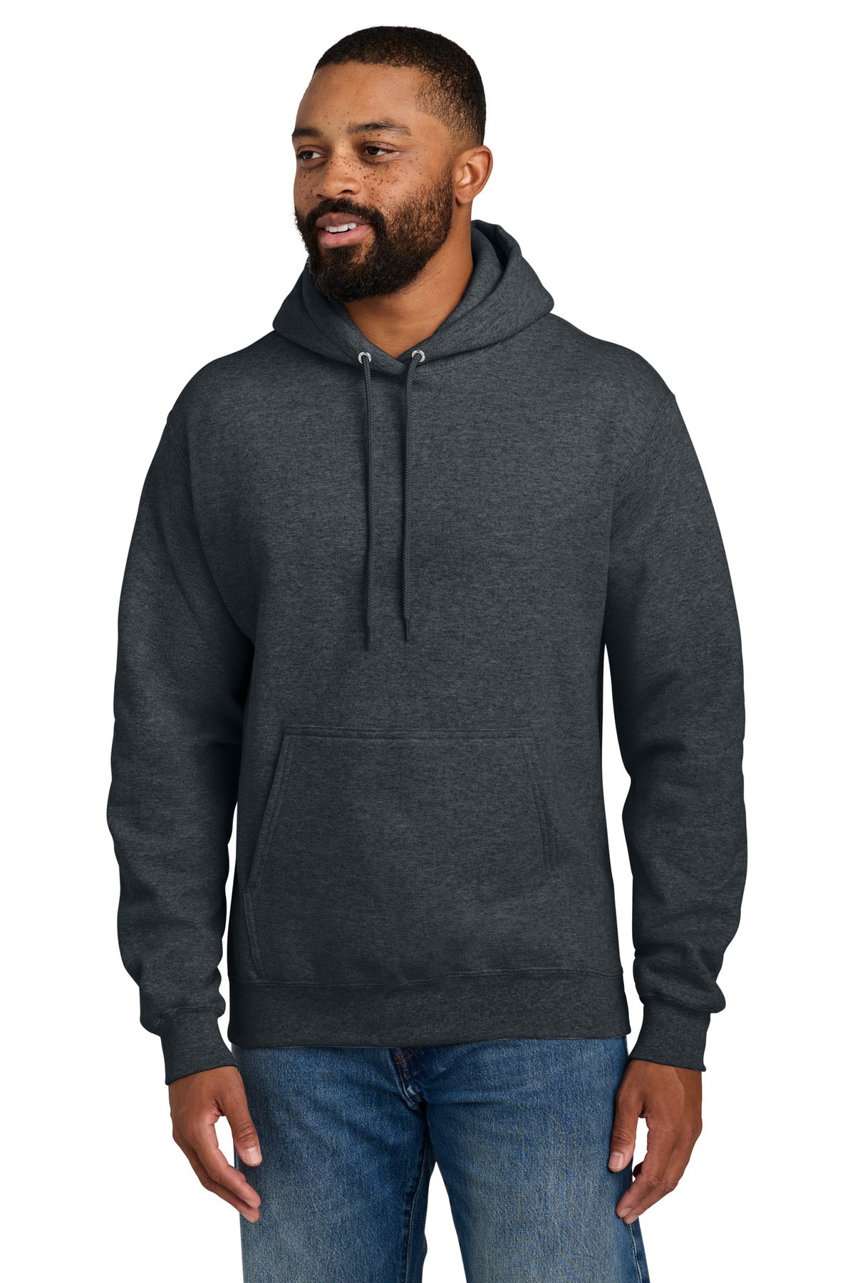 Port & Co Essential Fleece Pullover Hooded Sweatshirt.  PC90H
