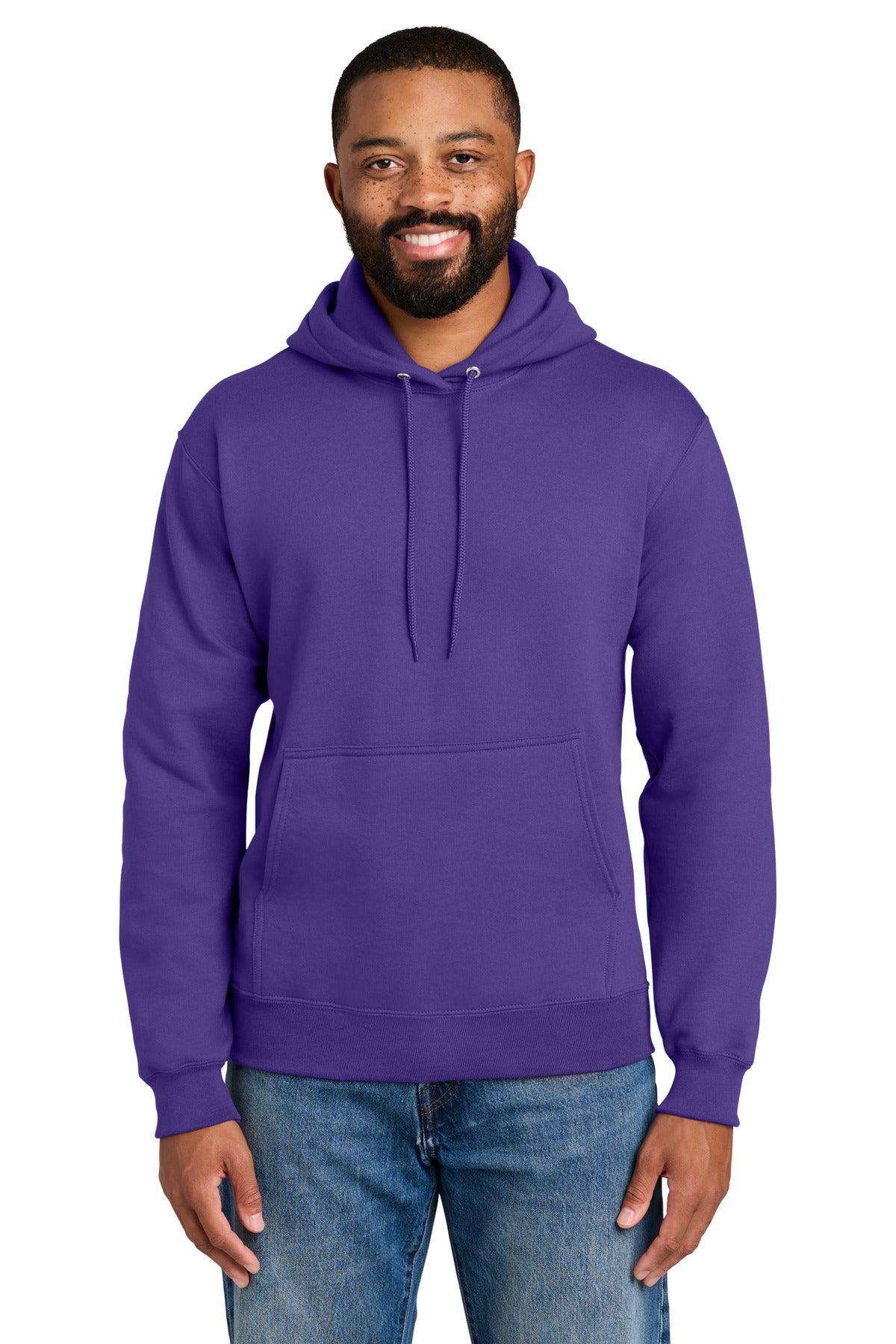 Port & Co Essential Fleece Pullover Hooded Sweatshirt.  PC90H