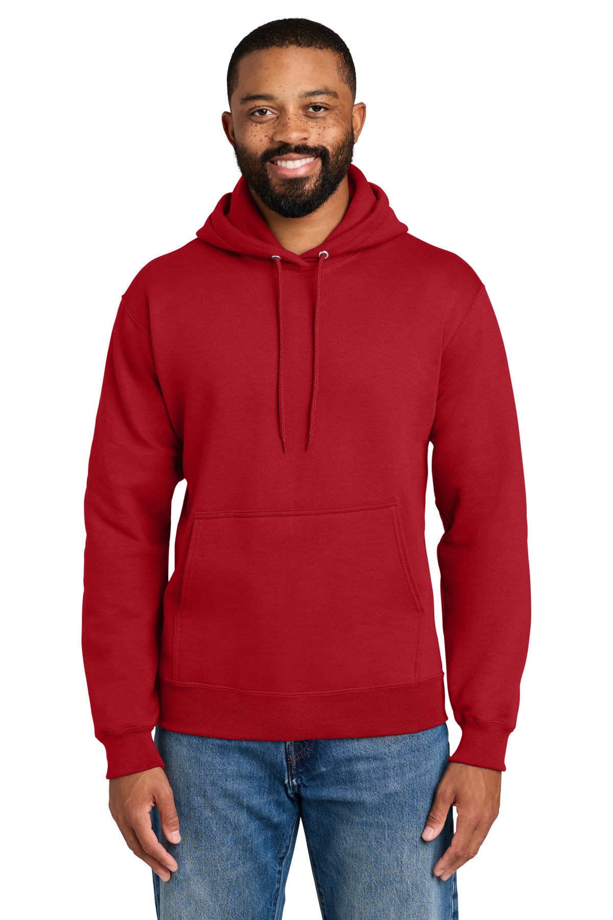 Port & Co Essential Fleece Pullover Hooded Sweatshirt.  PC90H