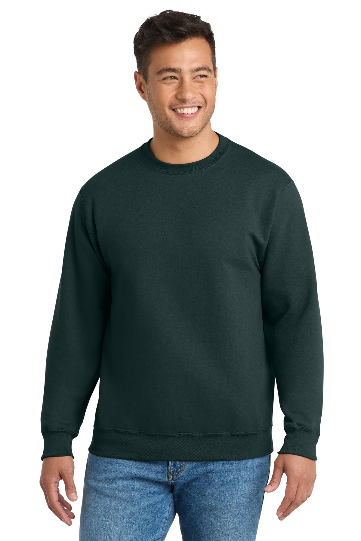 Port & Co Tall Essential Fleece Crewneck Sweatshirt. PC90T