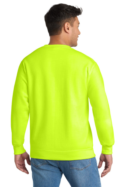 Port & Co Tall Essential Fleece Crewneck Sweatshirt. PC90T