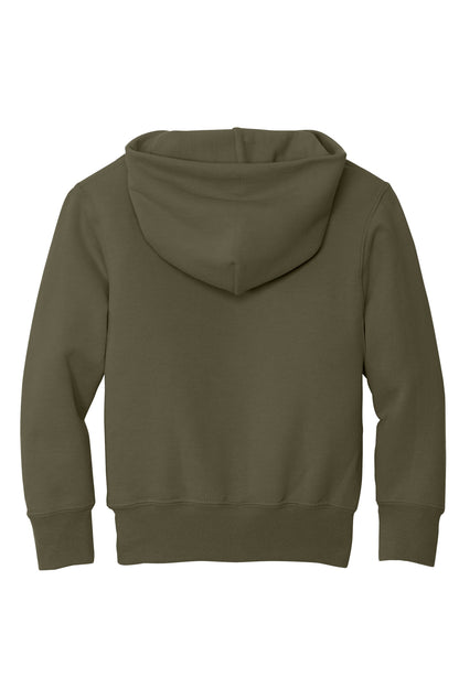 Port & Co Youth Core Fleece Pullover Hooded Sweatshirt.  PC90YH