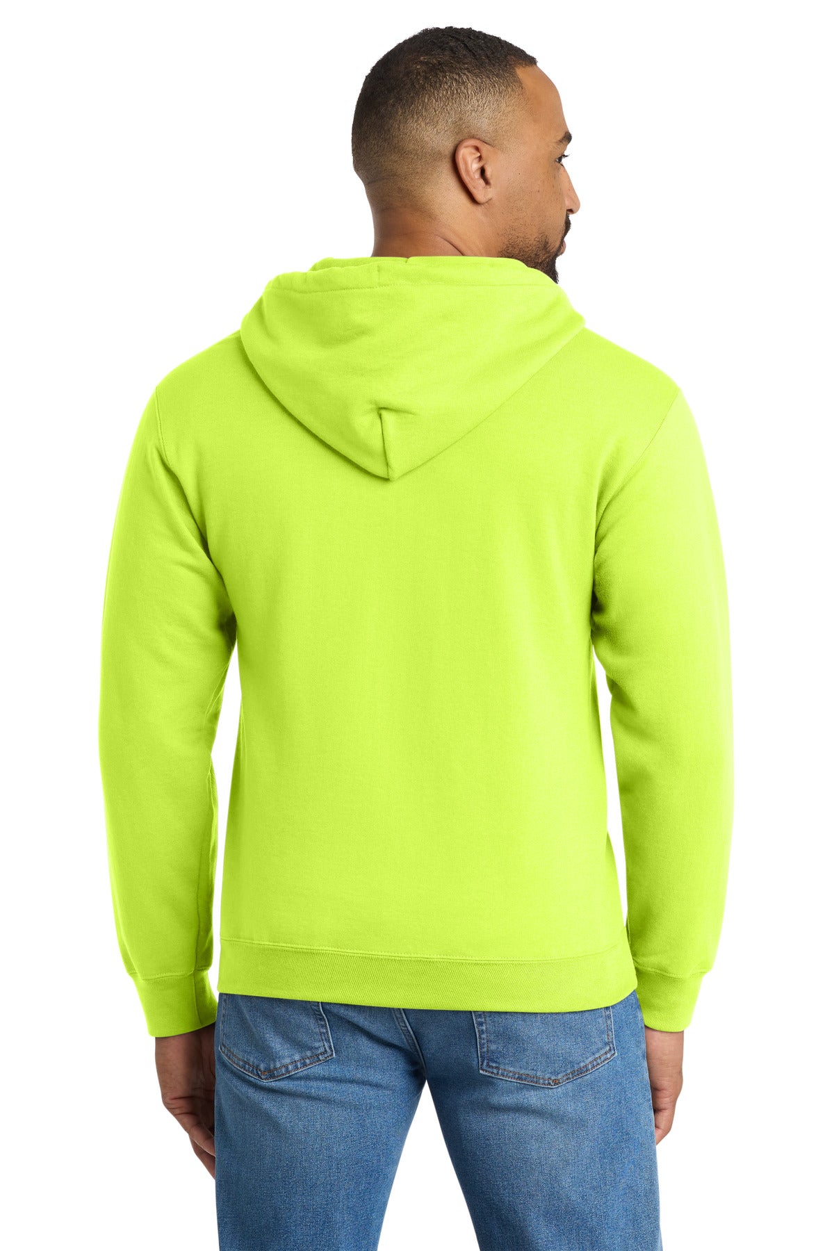 Port & Co Tall Essential Fleece Full-Zip Hooded Sweatshirt. PC90ZHT