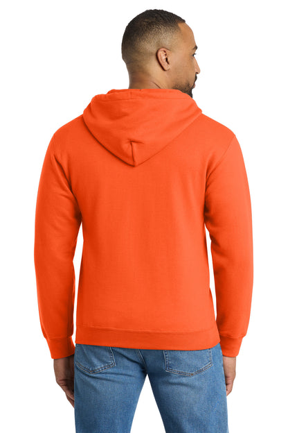 Port & Co Tall Essential Fleece Full-Zip Hooded Sweatshirt. PC90ZHT
