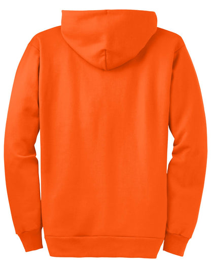 Port & Co Tall Essential Fleece Full-Zip Hooded Sweatshirt. PC90ZHT