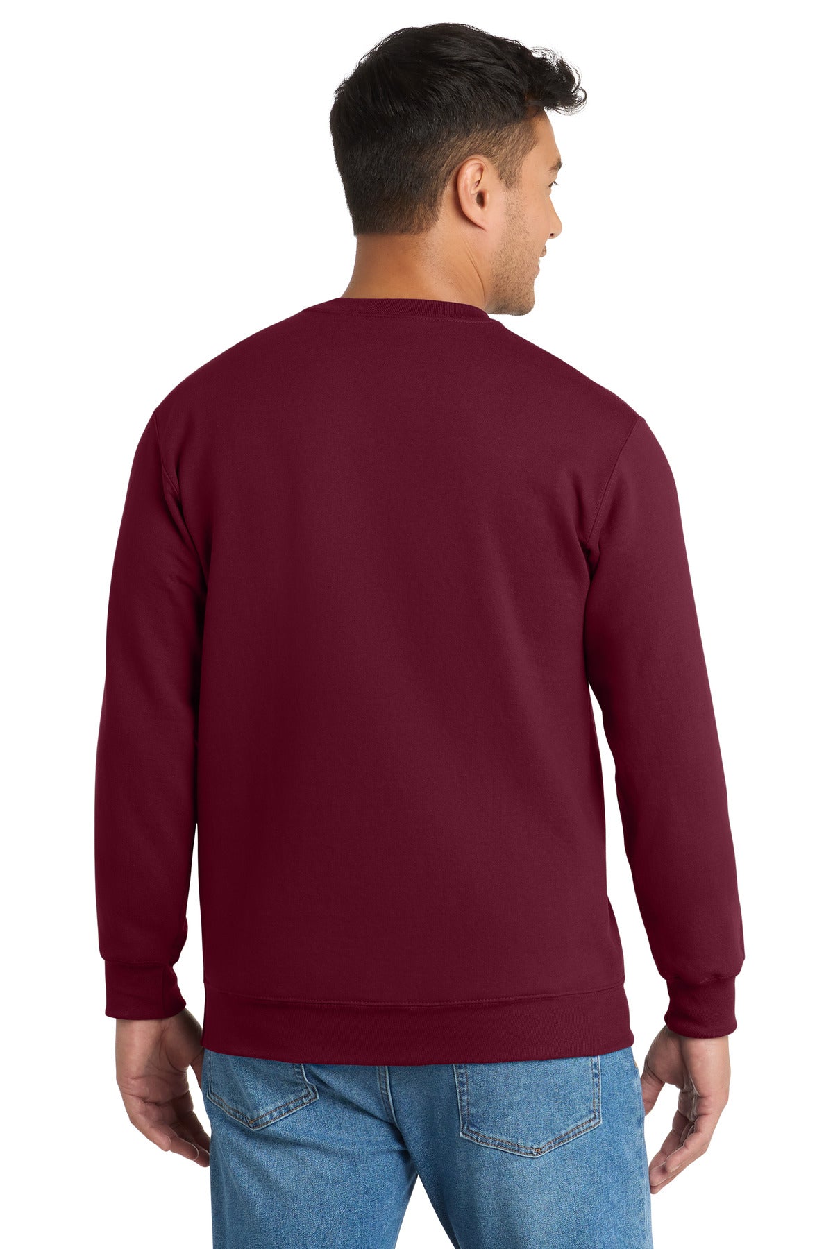 Port & Co Essential Fleece Crewneck Sweatshirt.  PC90