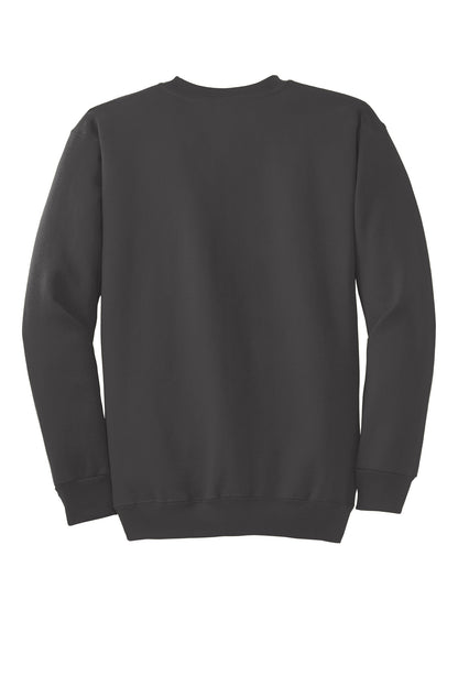 Port & Co Essential Fleece Crewneck Sweatshirt.  PC90