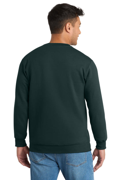 Port & Co Essential Fleece Crewneck Sweatshirt.  PC90