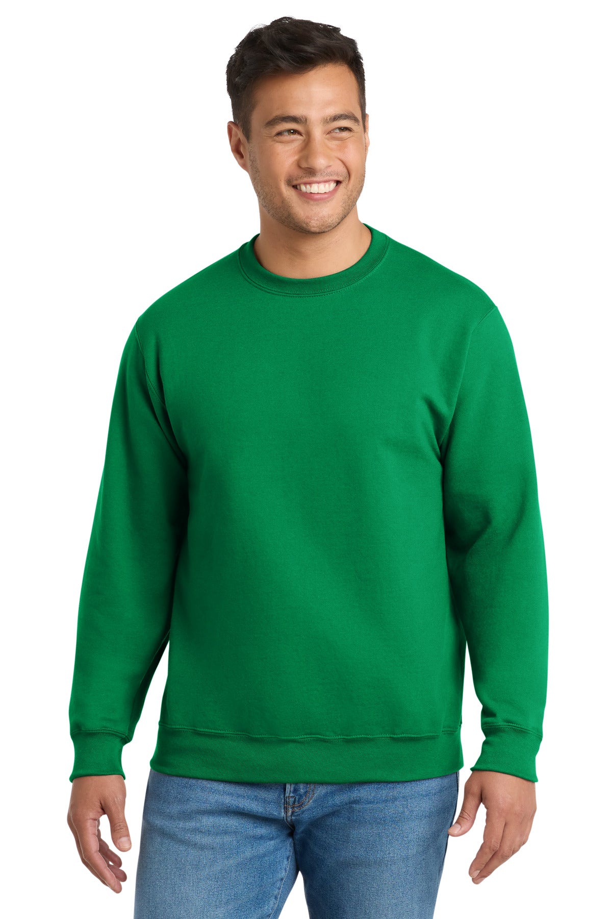 Port & Co Essential Fleece Crewneck Sweatshirt.  PC90