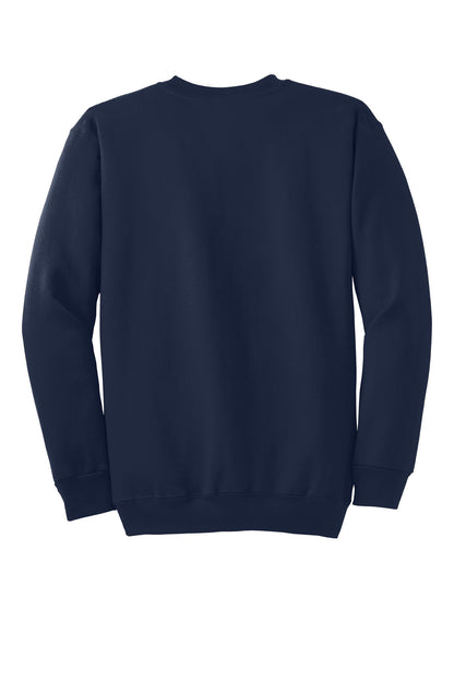 Port & Co Essential Fleece Crewneck Sweatshirt.  PC90