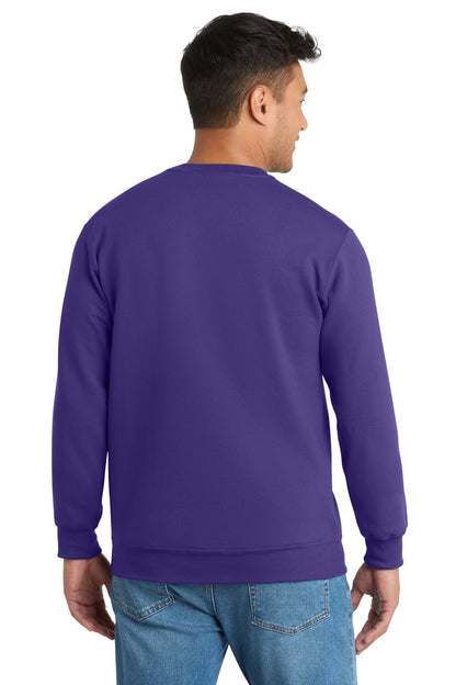 Port & Co Essential Fleece Crewneck Sweatshirt.  PC90