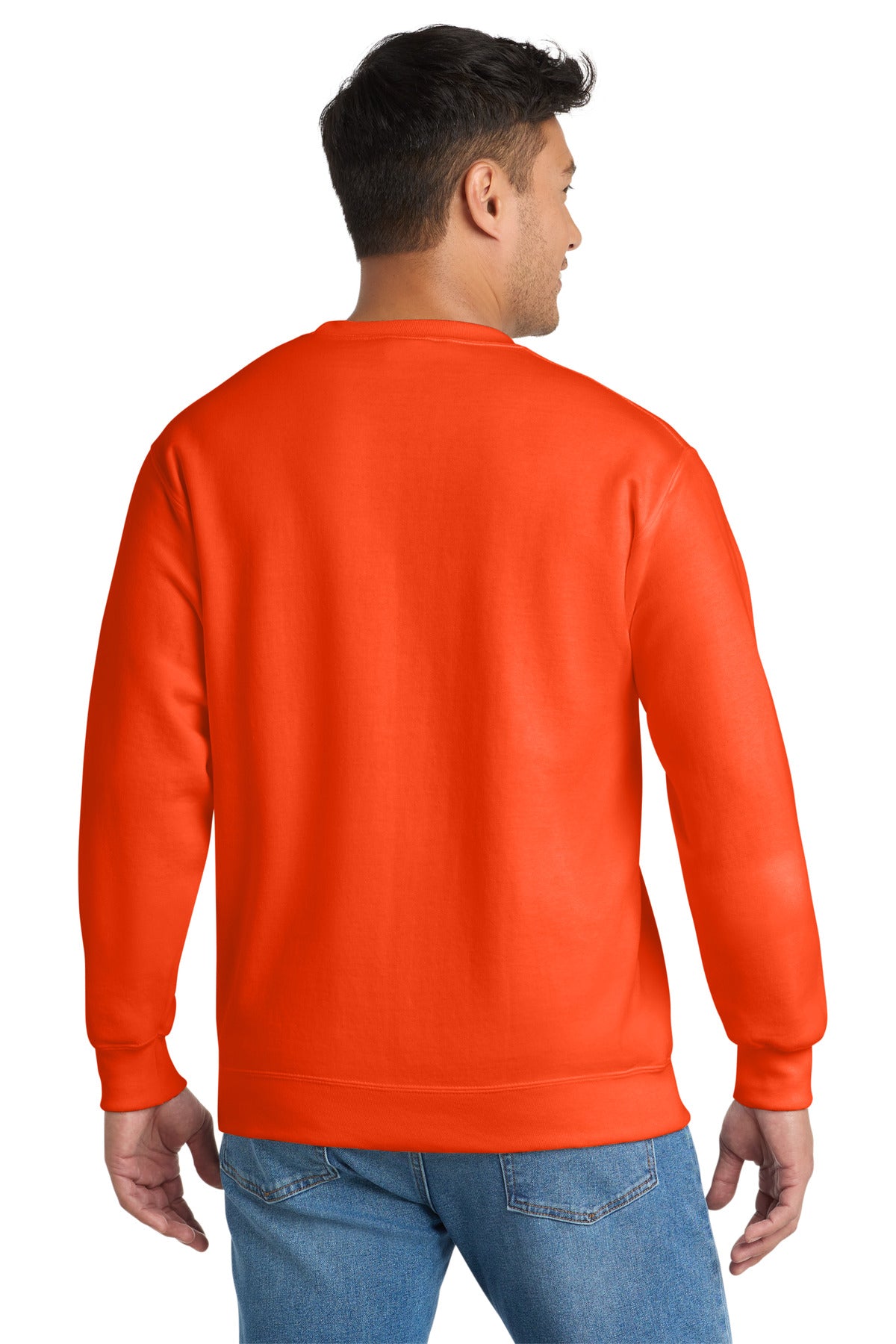 Port & Co Essential Fleece Crewneck Sweatshirt.  PC90