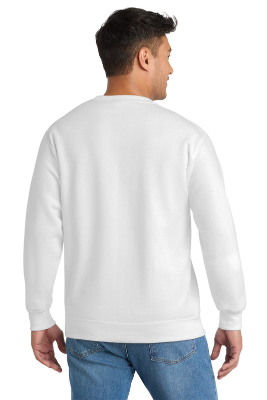 Port & Co Essential Fleece Crewneck Sweatshirt.  PC90
