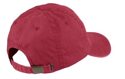 Port Authority Garment-Washed Cap.  PWU
