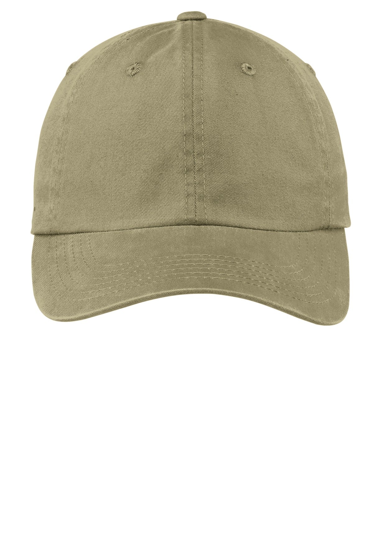 Port Authority Garment-Washed Cap.  PWU